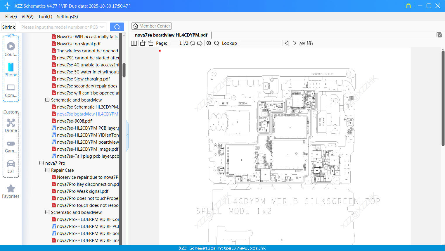 Huawei Nova7se Boardview HL4CDYPM